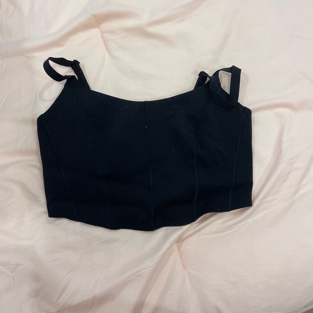 aerie corset crop top